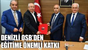 DENİZLİ OSB’DEN EĞİTİME ÖNEMLİ KATKI