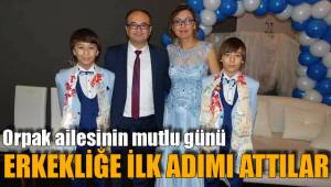 ERKEKLİĞE İLK ADIMI ATTILAR
