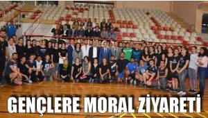GENÇLERE MORAL ZİYARETİ