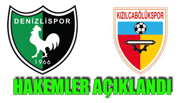 HAKEMLER AÇIKLANDI