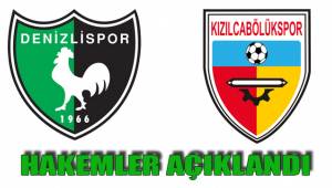 HAKEMLER AÇIKLANDI