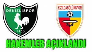 HAKEMLER AÇIKLANDI