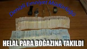 HELAL PARA BOĞAZINA TAKILDI