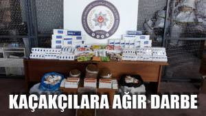KAÇAKÇILARA AĞIR DARBE