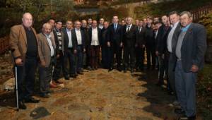 KAYMAKAM ÖZAYDIN İÇİN VEDA YEMEĞİ VERİLDİ