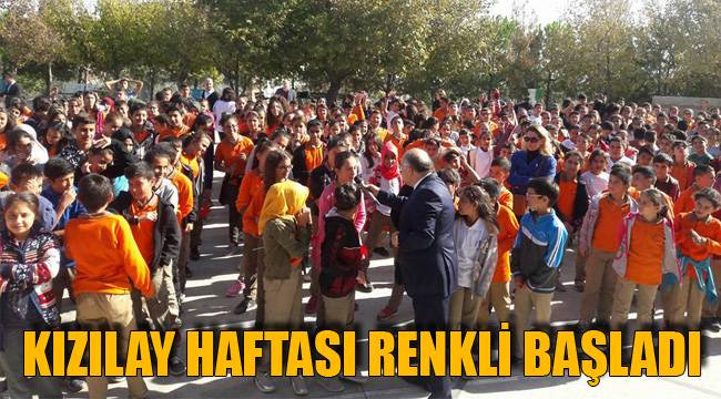 KIZILAY HAFTASI RENKLİ BAŞLADI