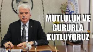 MUTLULUK VE GURURLA KUTLUYORUZ