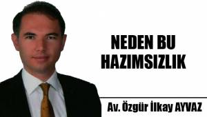 NEDEN BU HAZIMSIZLIK
