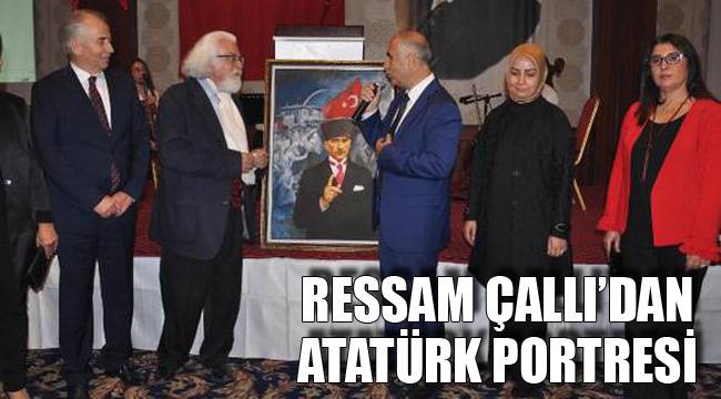 RESSAM ÇALLI’DAN ATATÜRK PORTRESİ