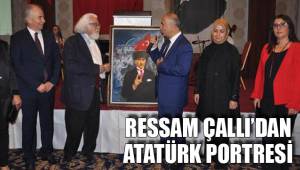 RESSAM ÇALLI’DAN ATATÜRK PORTRESİ