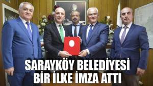SARAYKÖY BELEDİYESİ BİR İLKE İMZA ATTI