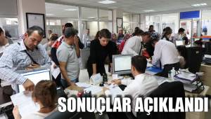 SONUÇLAR AÇIKLANDI