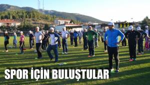 SPOR İÇİN BULUŞTULAR