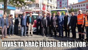 TAVAS’TA ARAÇ FİLOSU GENİŞLİYOR