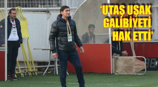 UTAŞ UŞAK GALİBİYETİ HAK ETTİ