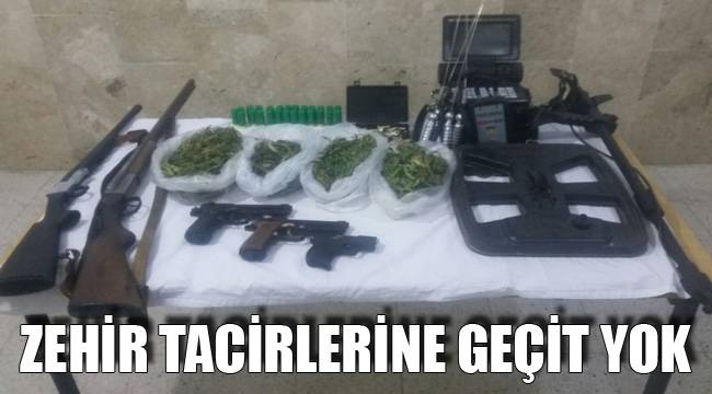 ZEHİR TACİRLERİNE GEÇİT YOK