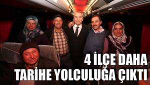 4 İLÇE DAHA TARİHE YOLCULUĞA ÇIKTI