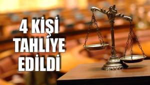 4 KİŞİ TAHLİYE EDİLDİ