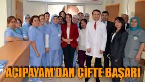 ACIPAYAM’DAN ÇİFTE BAŞARI