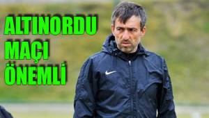 ALTINORDU MAÇI ÖNEMLİ