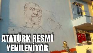 ATATÜRK RESMİ YENİLENİYOR