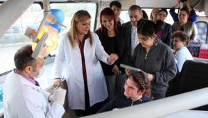 DİŞ TARAMASINDAN GEÇİRİLDİLER