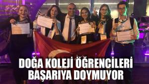 DOĞA KOLEJİ ÖĞRENCİLERİ BAŞARIYA DOYMUYOR