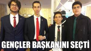 GENÇLER BAŞKANINI SEÇTİ