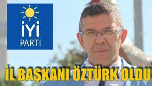 İL BAŞKANI ÖZTÜRK OLDU