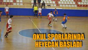 OKUL SPORLARINDA HEYECAN BAŞLADI
