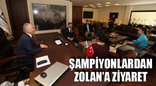 ŞAMPİYONLARDAN ZOLAN’A ZİYARET