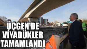 ÜÇGEN'DE VİYADÜKLER TAMAMLANDI