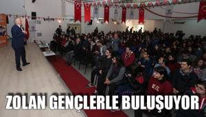 ZOLAN GENÇLERLE BULUŞUYOR