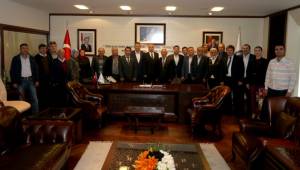 AK Parti Çal İlçe Teşkilatı’ndan Başkan Zolan’a ziyaret