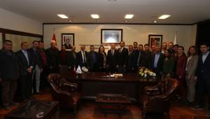 AK Parti Sarayköy Teşkilatı’ndan Başkan Zolan’a ziyaret