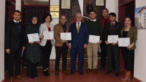AR-GE EKİBİ BAŞARI BELGESİ İLE ÖDÜLLENDİRİLDİ