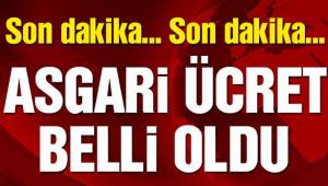 Asgari Ücret belirlendi