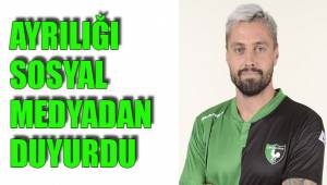 AYRILIĞI SOSYAL MEDYADAN DUYURDU