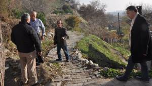 BAŞKAN ÇALIŞMALARI YERİNDE İNCELEDİ