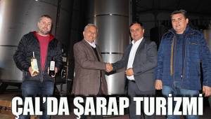 ÇAL’DA ŞARAP TURİZMİ
