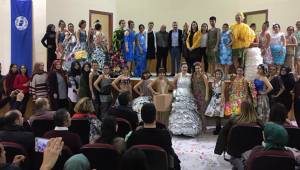 ÇEVREYE DOKUNUŞ TEMALI DEFİLE YAPILDI