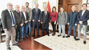 DGC’DEN VALİ KARAHAN’A ZİYARET