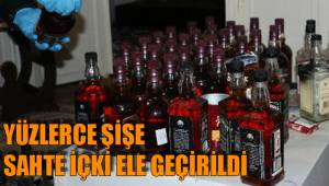EMNİYETTEN SAHTE İÇKİ OPERASYONU