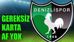 GEREKSİZ KARTA AF YOK
