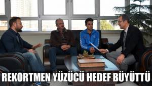 REKORTMEN YÜZÜCÜ HEDEF BÜYÜTTÜ