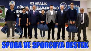 SPORA VE SPORCUYA DESTEK