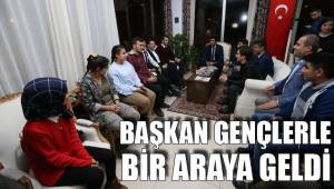 SUBAŞIOĞLU GENÇLERLE BİR ARAYA GELDİ