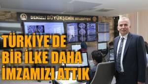 TÜRKİYE'DE BİR İLKE DAHA İMZA ATTIK