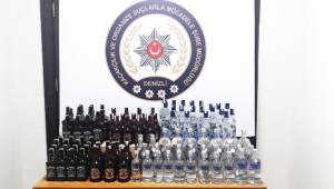 200 LİTRE SAHTE ALKOL YAKALANDI