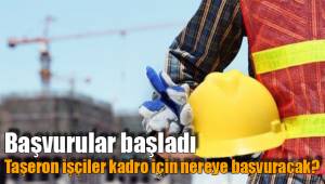 Başvurular başladı